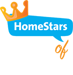 Home Stars Award White Small